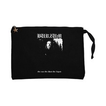 Burzum One Man One Band One Legand Siyah Cüzdan / El Çantası Siyah