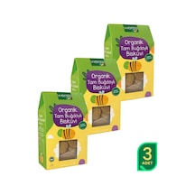 Wefood Kids Organik Tam Buğdaylı Bisküvi 55 Gr 3'lü