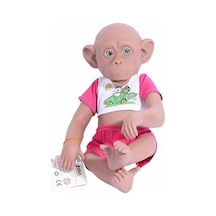 Asya Oyuncak Peluş Oyuncak Maymun 35 Cm Elf23301 Çok Renkli