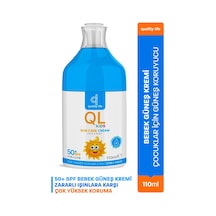 Ql Bebek Güneş Kremi 50+ Spf 110 Ml Çok Yüksek Koruma Çocuk Güneş Kremi