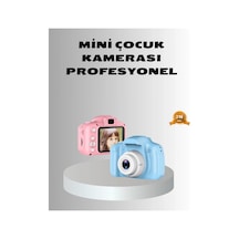 8mp Mini Çocuk Fotoğraf Makinesi Pembe Ses Kaydı Özellikli Çok Renkli