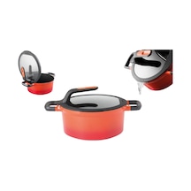 Berghoff Gem Stay Cool Soft Orange Tencere 24 Cm