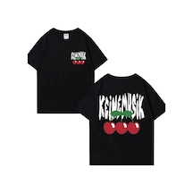 New Keinemusik X Pacha Graphict Shirt Men Women Fashion Street Cotton Short Sleeve Tee Men Hi Siyah