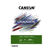 Canson Çizim Bloğu Graduate Dessın Beyaz 30 Syf A4 160 Gr