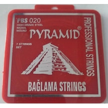 Piramit Saz Teli 0.20 Uzun Sap Bağlama Pyramid