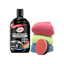 Turtle Wax Renkli Cila Siyah 3 Adet Mikrofiber Bez Sünger