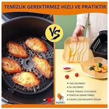 Airfryer Pişirme Kağıdı 50 Adet Airfrey Yagli Kagit Pisirme Kagidi Fritoz Air Fryer Hava Fritözü 50 x 22