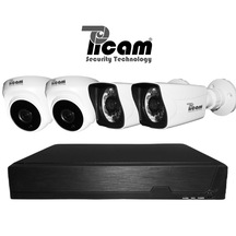 Picam 4 Kameralı Güvenlik Seti 250 GB Hard Disk - 2K2D - P01 - 5 Mp Sony Lensli 1080P Full Hd IRLED Kamera Seti