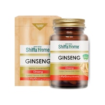 Shiffa Home Kırmızı Kore Ginseng Tablet Tahta Kutu 500 MGx120