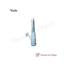Kale Start Gömme Rezervuar Boşaltma Grubu Beyaz