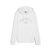 Puma Ess+ Logo Lab Fl Sweatshirt Beyaz 68298702 Kadın Beyaz