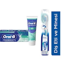 Oral-B 3D White Hafif Nane Diş Macunu 75 ML + Health Ultra İnce Diş Fırçası 1+1