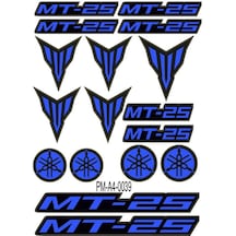 Mt25 Uyumlu A4 Çoklu Sticker Seti 04 Diğer