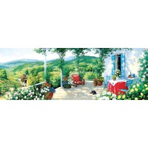 Art Puzzle 1000 Parça Verandada Ki Misafir