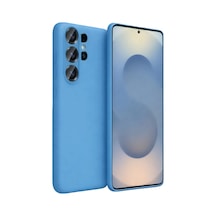 Samsung Galaxy Uyumlu, S26 Ultra Nano İçi Kadife Silikon - Mavi
