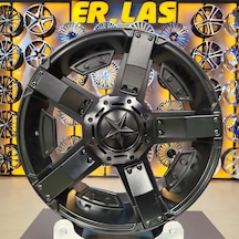 4 Adet Wrs-5238 9 18 5 120 Et25 65,1 M.black Mack Jant Takım