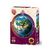 Dünya Saati 570 Parça Saat Puzzle