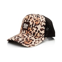 Cap10 Leopar Desenli Şapka