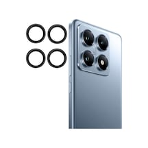 Mi 14t Pro Pvd Metal Kamera Lens - Siyah Diğer