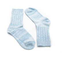 Soxbox Kadın Mavi Renkli Desenli Çorap - Sbxss210090-36-40
