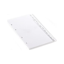 2k Ayraç A-z Alfabetik Dar Karton 4906 Beyaz 13x24 Cm
