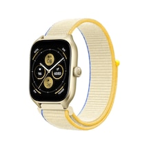 Newface - 310 - Watch 22mm Hasırlı Cırtcırtlı Kordon - Novapazr - - Beyaz