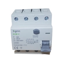 4X32A 30Ma Kaçak Akım Rölesi Sigma N11.36