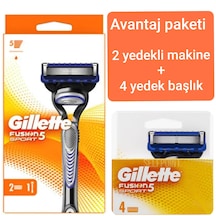Gillette Fusion5 Yedekli Tıraş Makinesi 2 Yedekli + Yedek Başlık 4'lü