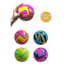 Hentbol Topu Renkli Çocuk Mini Futbol Topu İç Mekan Minik Top Çok Renkli