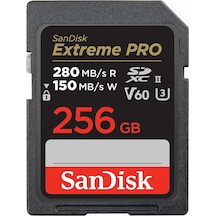 Sandisk Extreme Pro SDSDXEP-256G-GN4IN 256 GB SDXC Hafıza Kartı