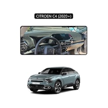 Cıtroen C4 2020+torpido Koruma Halısı Siyah Kenar