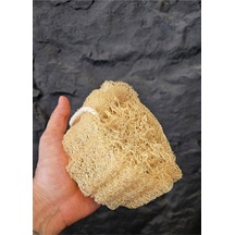 Doğal Kabak Lifi Bulaşık Süngeri Banyo Kesesi Loofah Sponge İpli Kabak Kesesi Kalın Büyük Parça