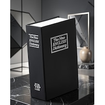 Kitap Görünümlü Kilitli Mini Çelik Kasa Uuczkasa3