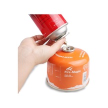 Açık Kamp Gaz Sobası Silindir Gaz Dolum Adaptörü Bakır