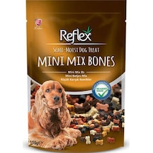 Semi Moist Küçük Karışık Kemik Yarı Yumuşak Köpek Ödülü 150 Gr