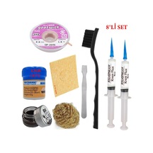 Mechanic Krem Lehim 183 C 42gr Havya Uc Temizleyici Flux Lehim Toplama Cp-2015 Lehim Emme Teli Spatula Stk04
