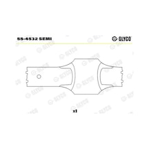 Glyco 554532semı Piston Kol Burcu 51024051046 - 6 Adettir