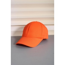 Cappello Turuncu Spor Şapka Unisex Arkası Cırtlı Ayarlanabilir 24sapkaduz - Turuncu