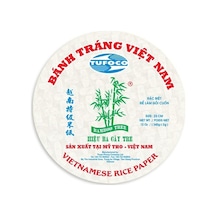 Tufoco Pirinç Yufkası - Spring Roll Wrapper 340gr-3555