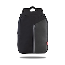 Classone Pr-r300 Modena 15.6'' Wtx Pro Su Geçirmez Kumaş Apple Uyumlu MacBook , Mac Air Laptop Sırtçantası-siyah Siyah