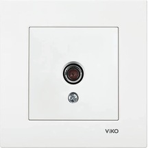 Viko Karre Tv-radyo Prizi Dirençsiz Mekanizma Çerçeve Dahil