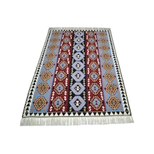Zehra Abla Halı Yeni 3m2 El Dokuma Otantik Doğu Anadolu Van Yün Kilim 7348 Çok Renkli