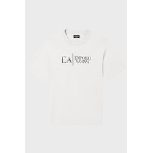 Emporio Armani Erkek T Shirt Em005551 Af25183 F0038 Beyaz Beyaz