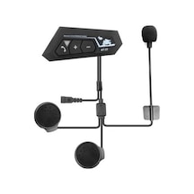 Bt22 Kask Kulaklık Bluetooth Motosiklet Kulaklık 5.0 Bluetooth Interkom Motorsiklet Kulaklık İtem0015kbt22