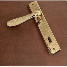 Özen Handles İmza Titanyum Zk19 Zamak Aynalı Oda Kapı Kolu 1 Takım