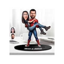 Bk Gift Kişiye Özel Süpermen Çift Tasarımlı Karikatür Biblo-1, Arkadaşa Hediye, Sevgiliye Hediye Kobitmeyencom33964 Bk Gift