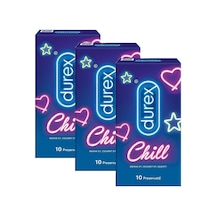 Durex Chill Prezervatif 10'lu x 3