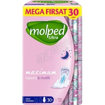2 Adet Molped Ultra Hijyenik Ped Anatomik Gece Mega Fırsat 30'lu