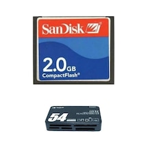 Sandisk 2 Gb Compack Flash Hafıza Kartı - Usb 2.0 Cf Kart Okuyucu