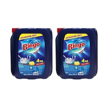 Bingo Bulaşık Sıvısı 4 Litre Limon Kokulu Elde Yıkama X 2 Adet